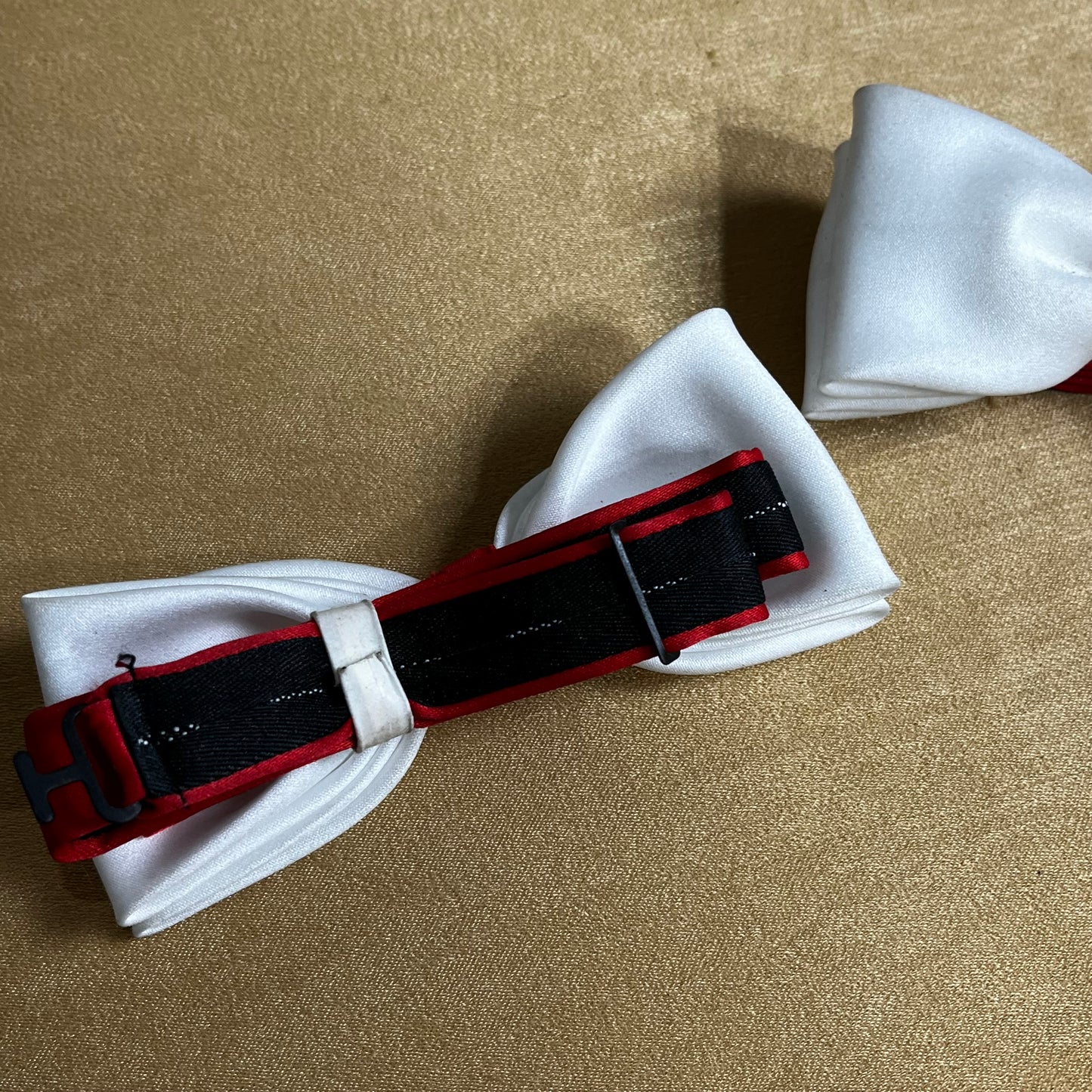 White and Red bowtie