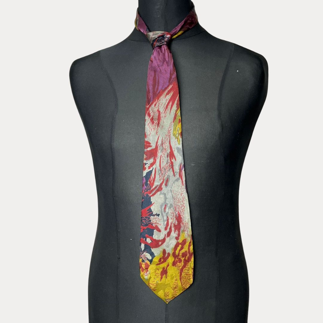 Jottun silk necktie 10cm