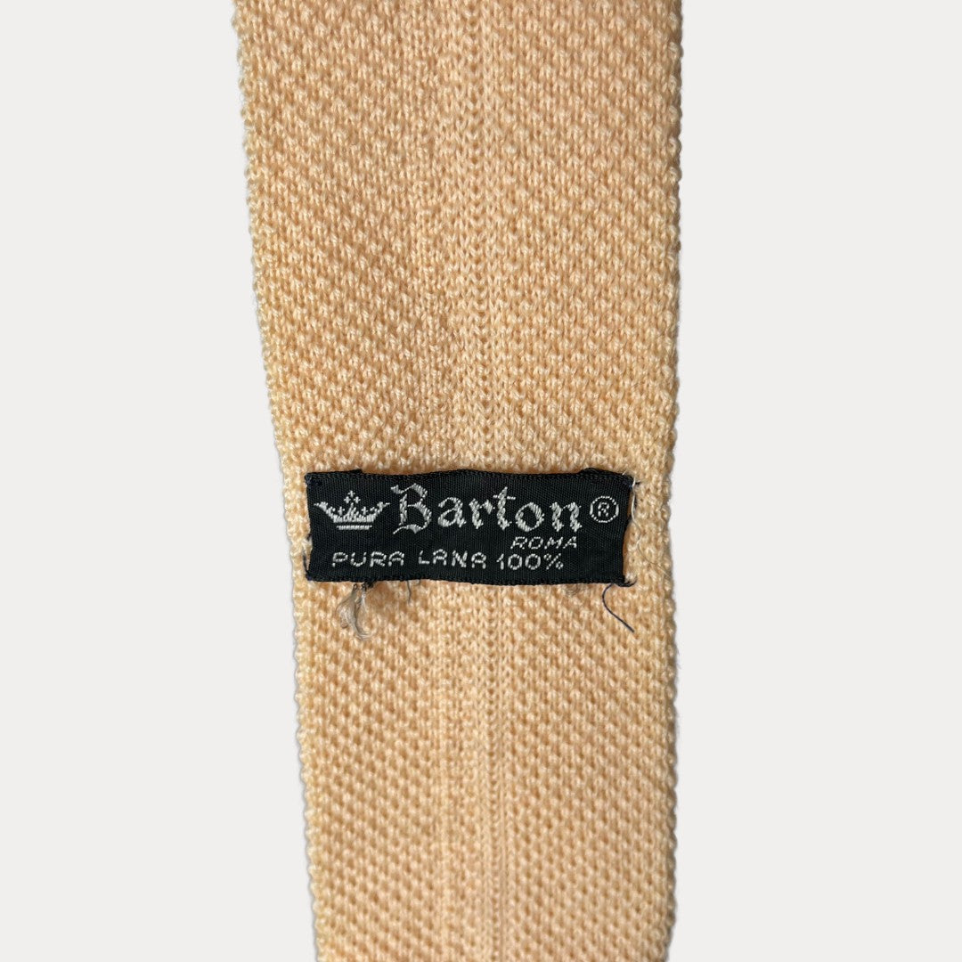 Barton knit necktie 6 cm