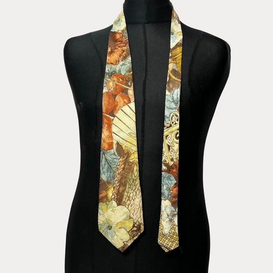 Floral Necktie