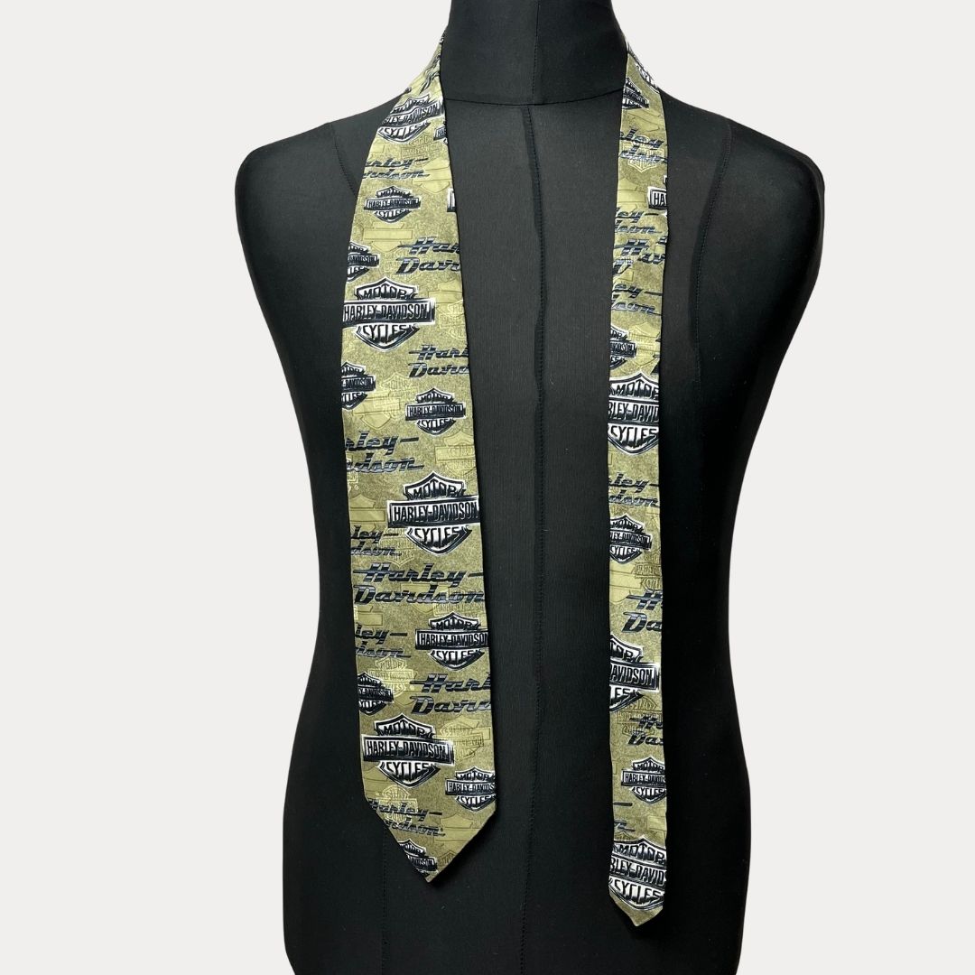 Vintage 2001 Harley-Davidson necktie