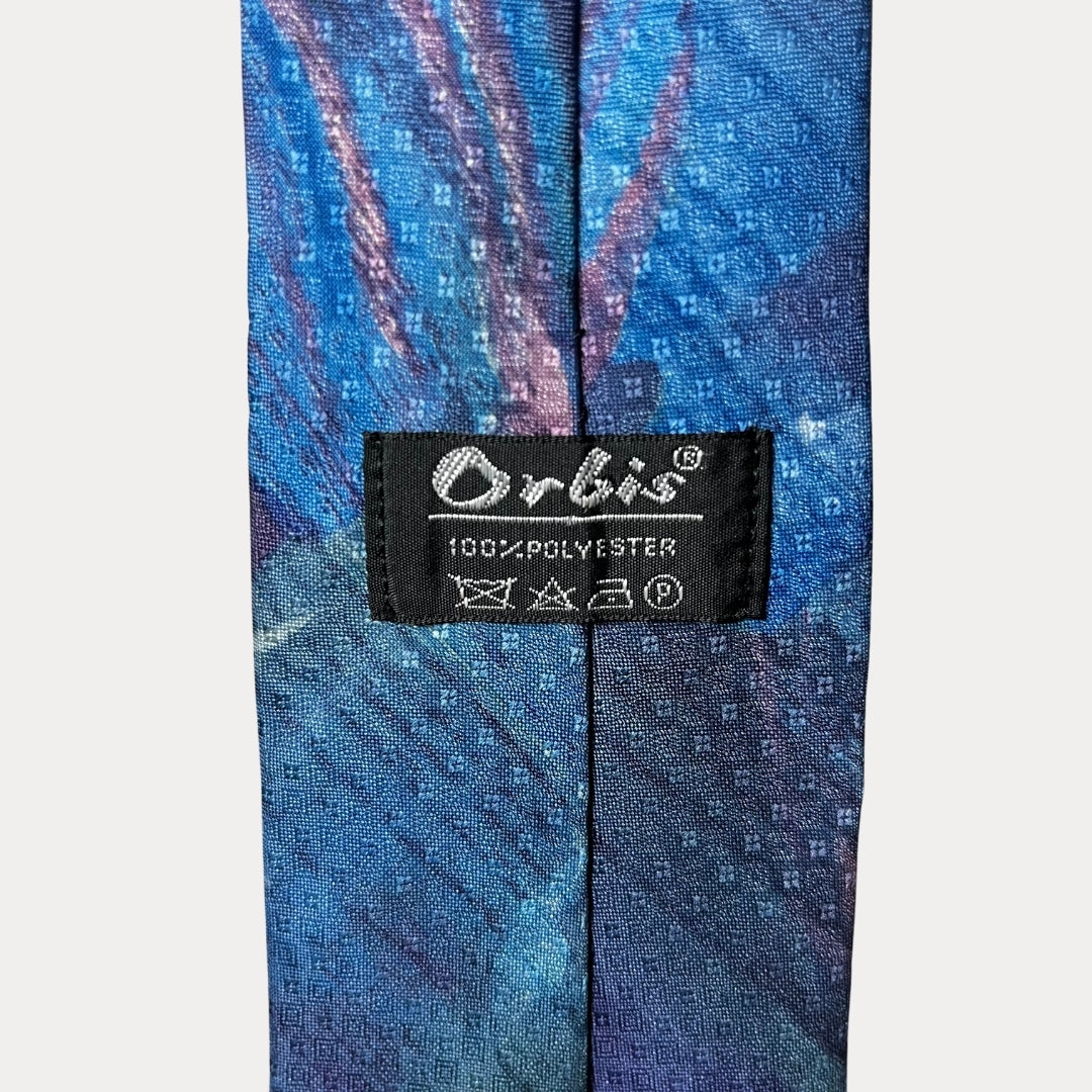 Orbis abstract necktie 8.5 cm