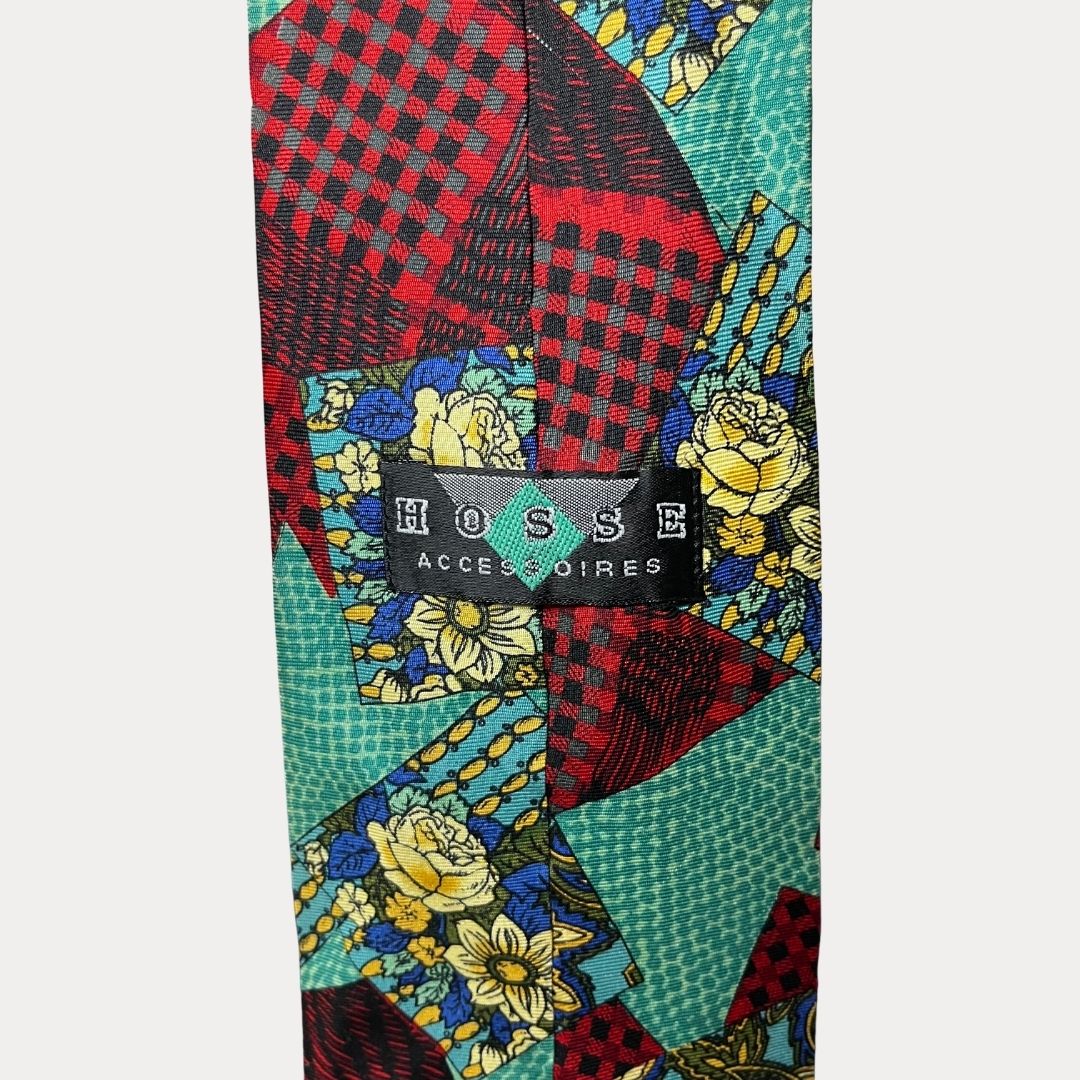 Hosse Geometric Necktie