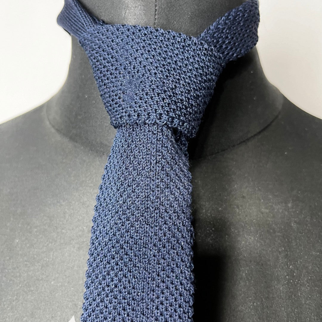 Knit necktie 5 cm