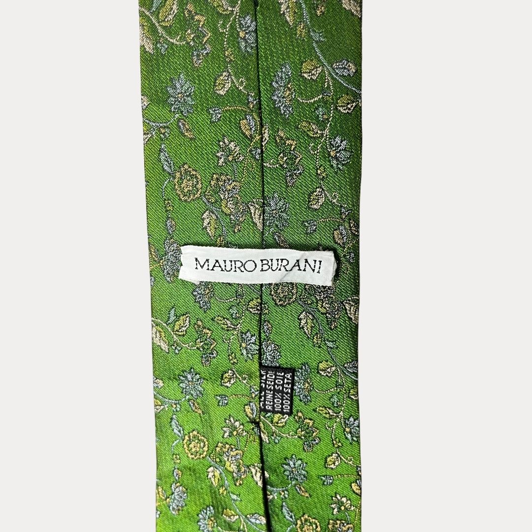 Mauro Burani silk necktie 8 cm