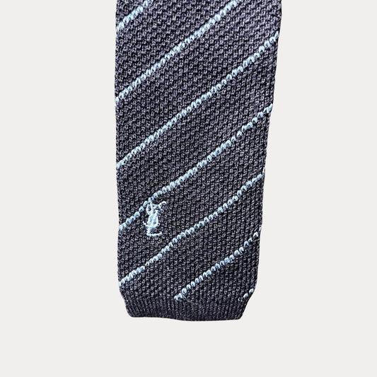 Vintage Yves Saint Laurent knit necktie 6.5 cm