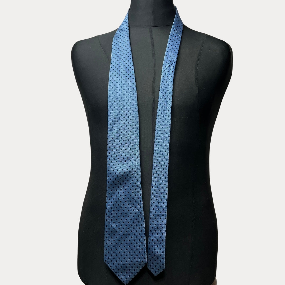 Camicissima polka dots necktie 10 cm