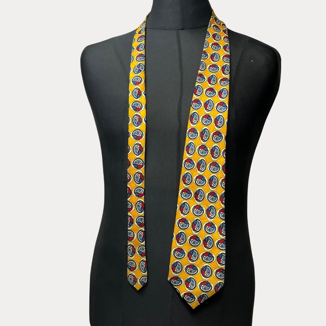 Rosa necktie 10 cm