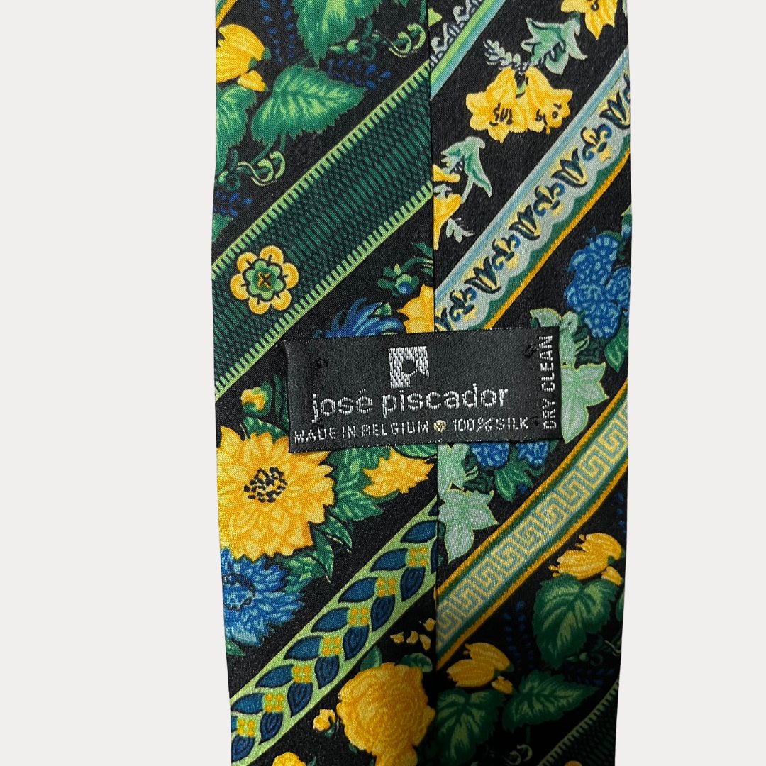 Jose Piscador silk necktie