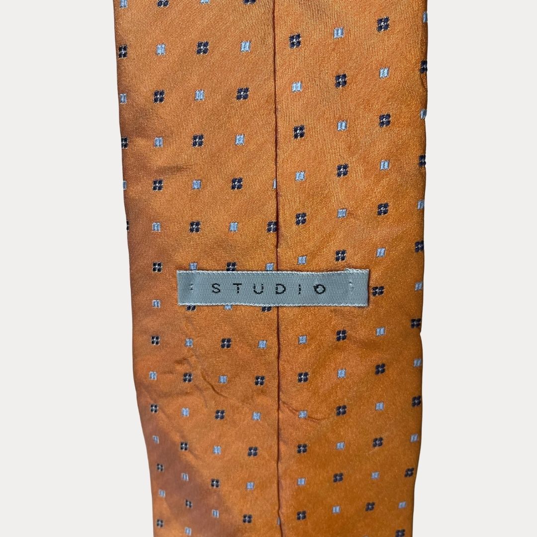 Studio dotted necktie 10 cm