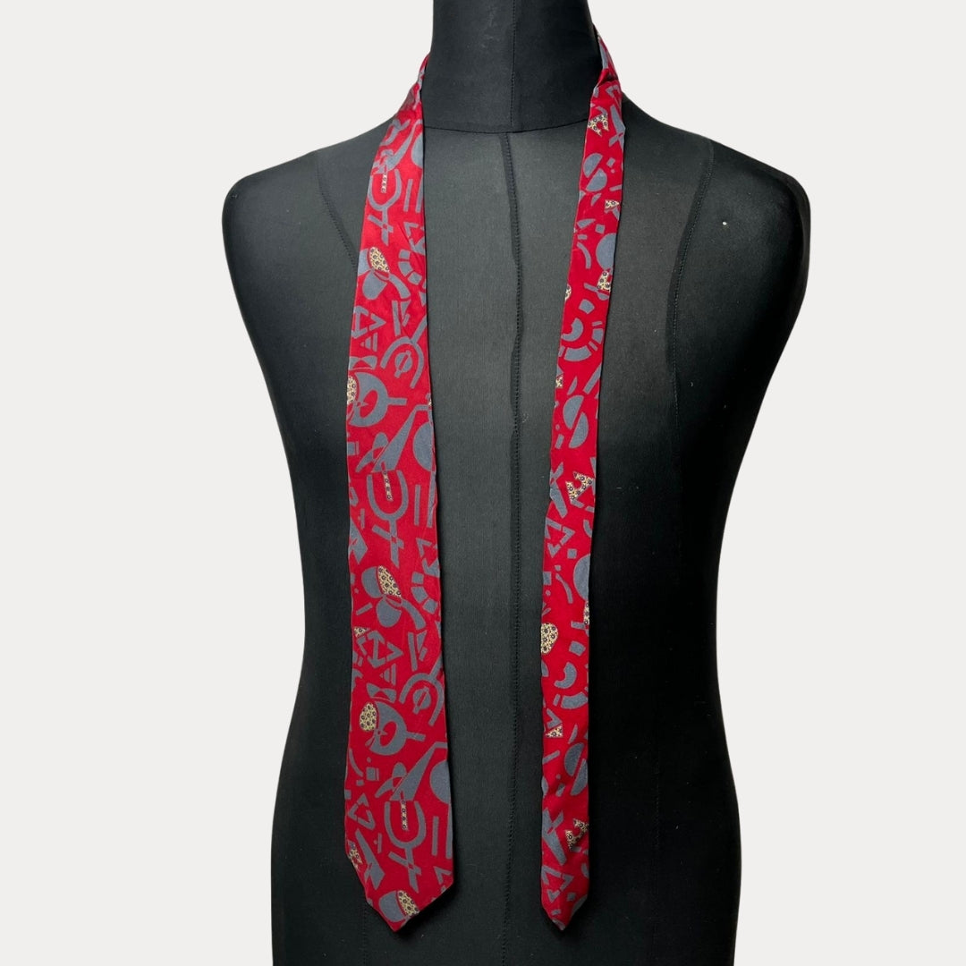 Bevilacqua silk necktie 8 cm