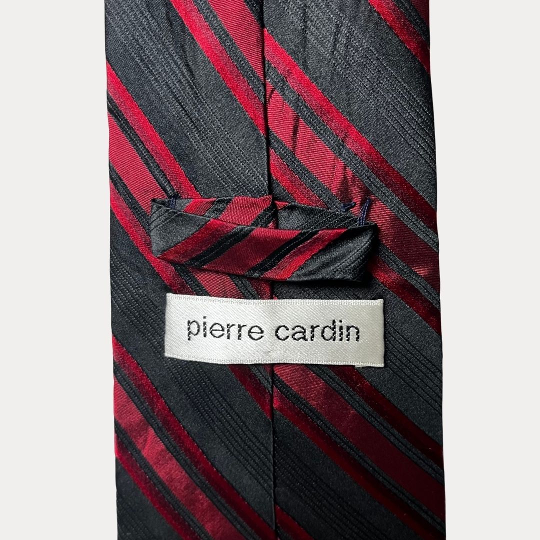 Pierre Cardin striped necktie 9.5 cm