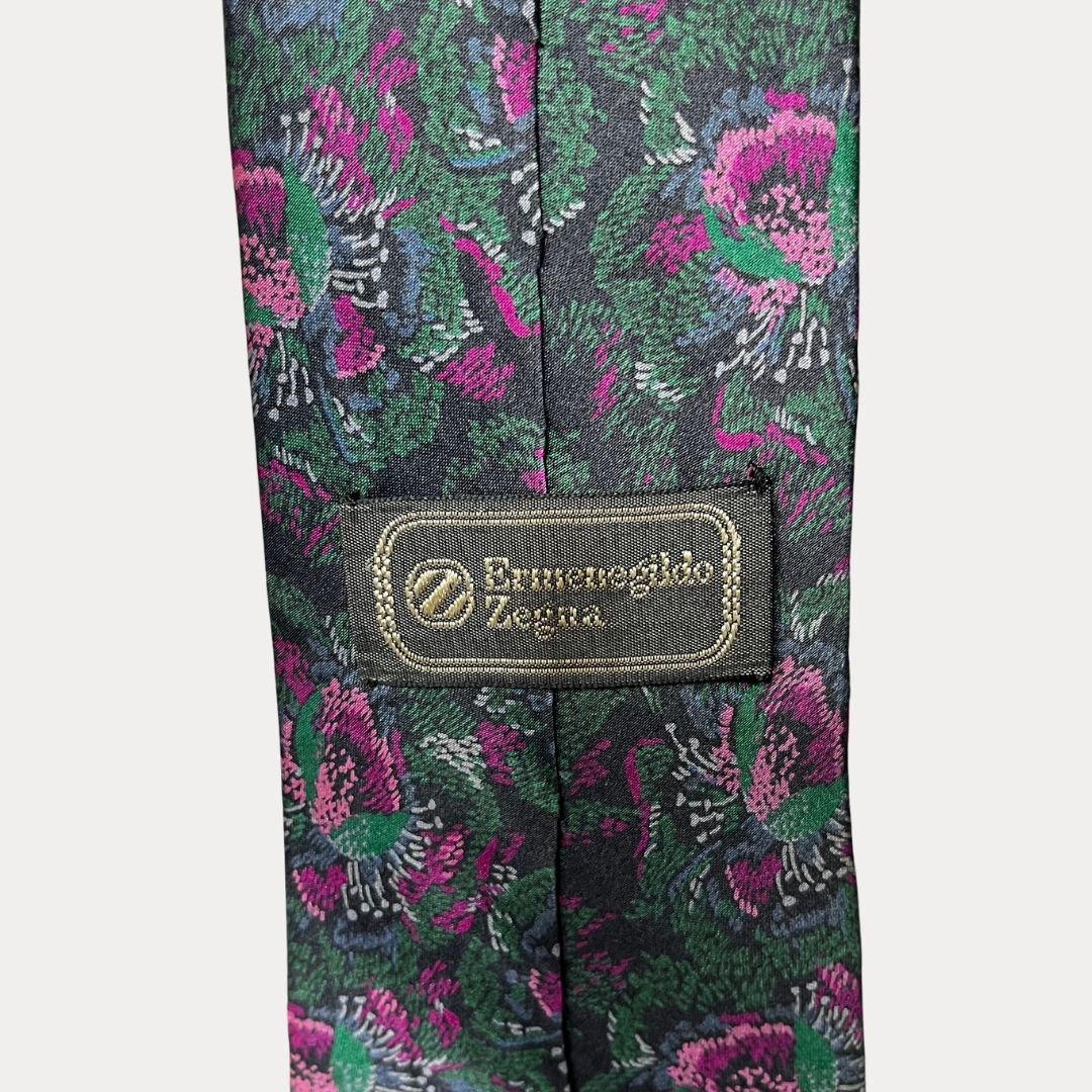 Floral Necktie