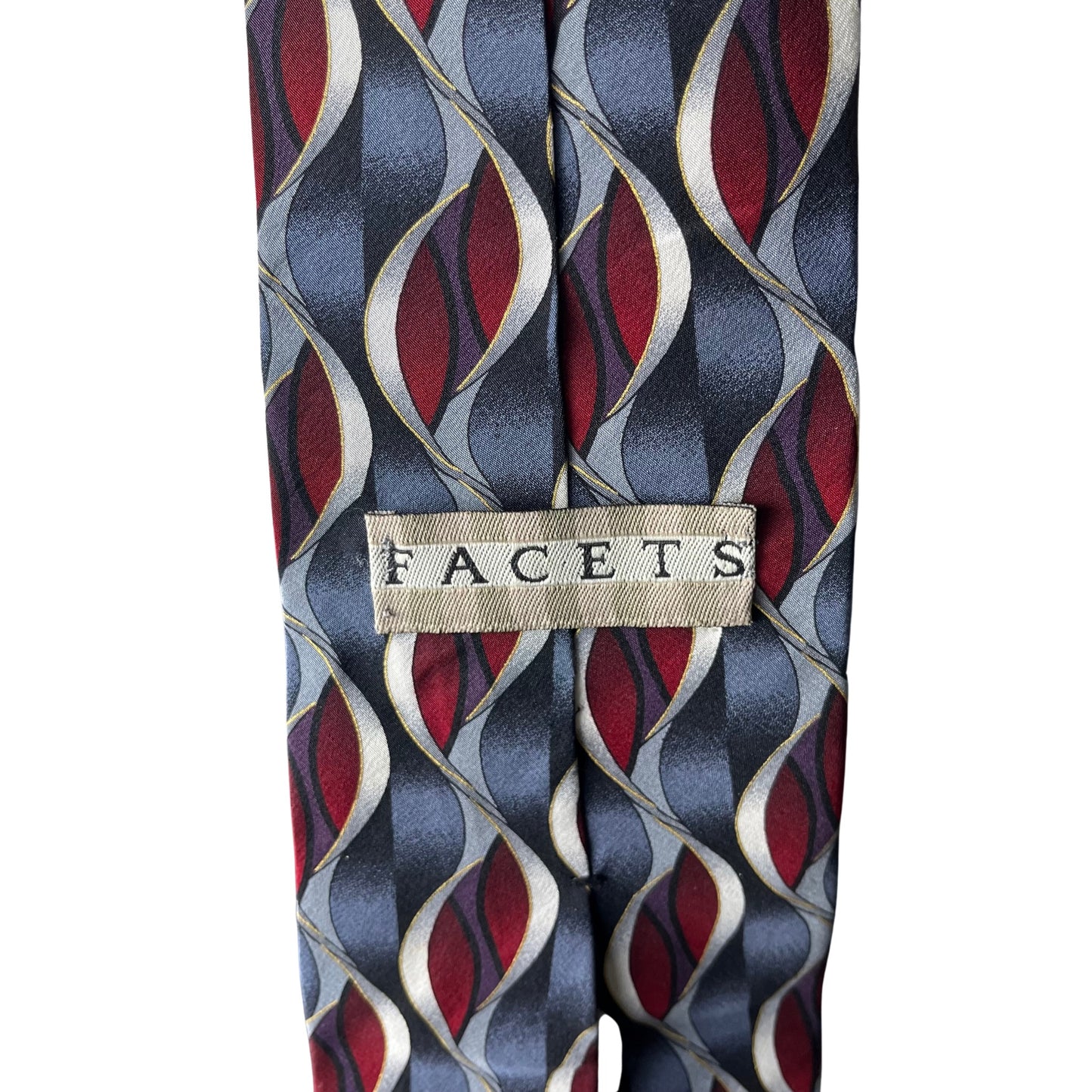 Facets 10 cm necktie