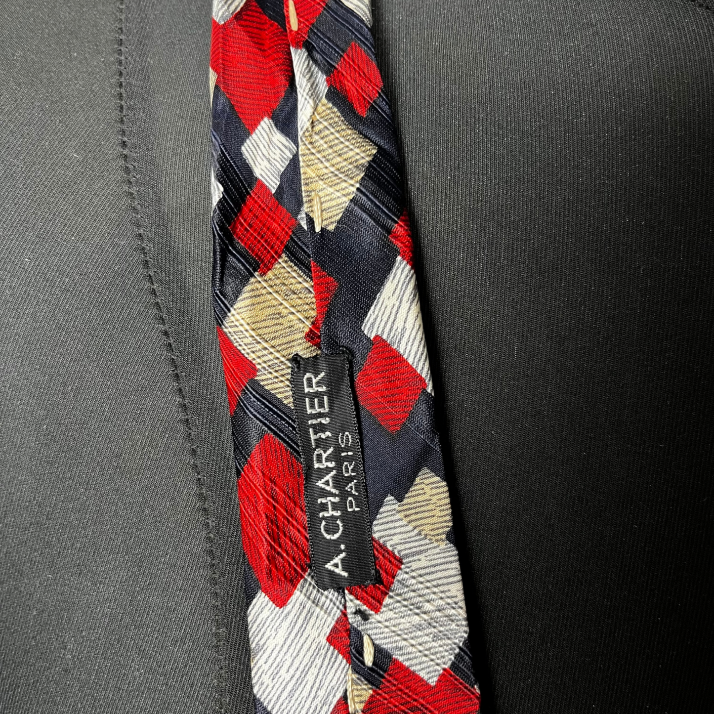 A.Chartier Paris necktie 9.5 cm