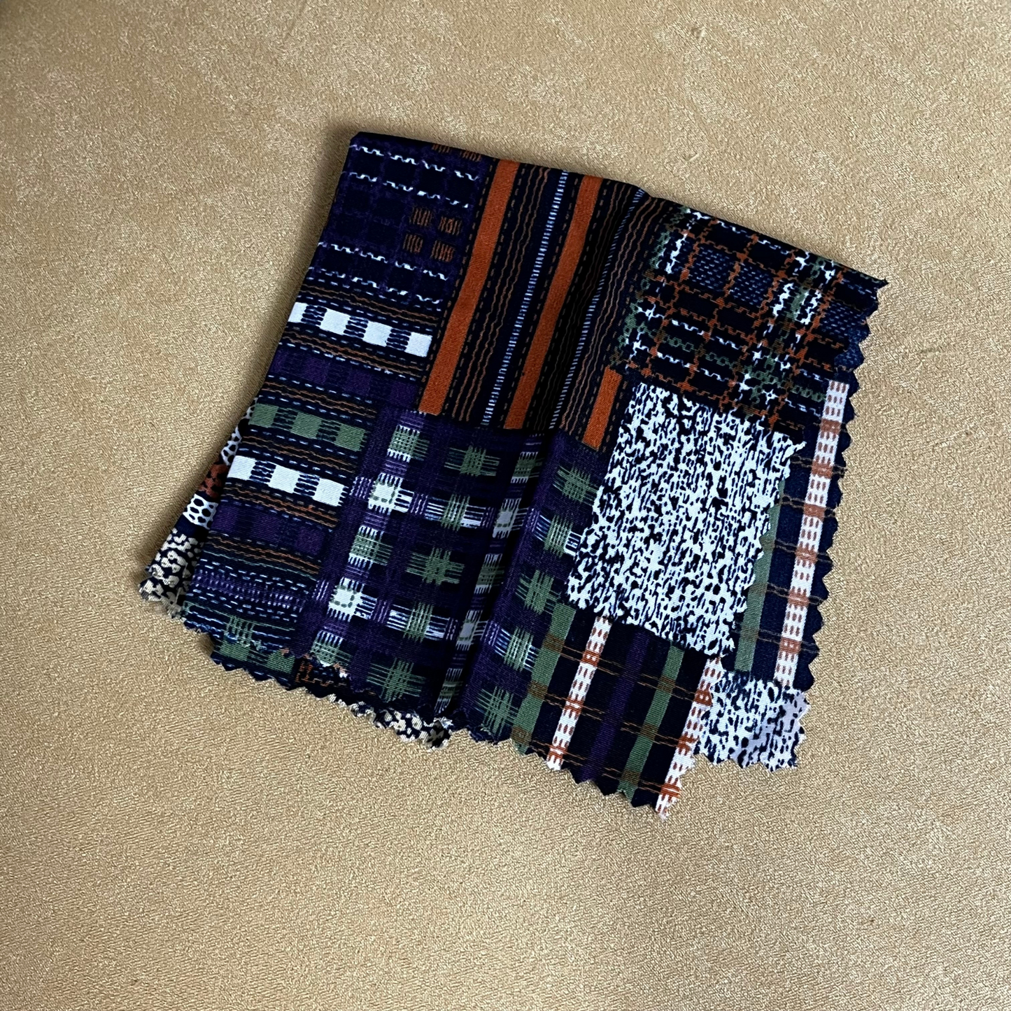 Patterned pocket square