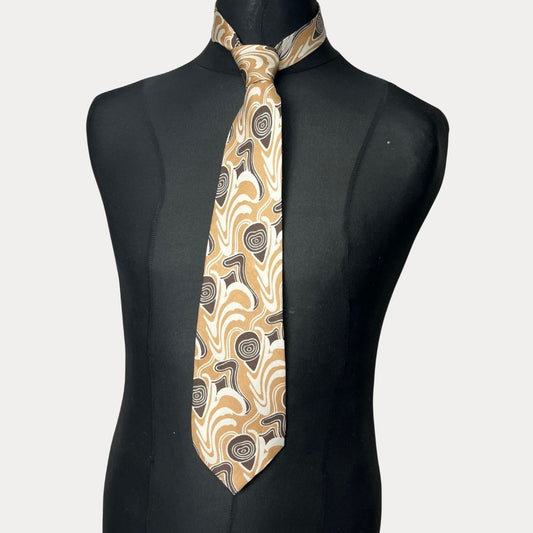 Silk necktie 10 cm