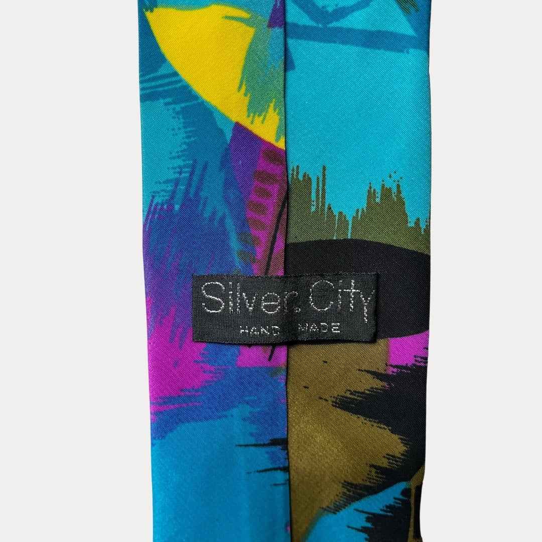 Silver City necktie 9 cm