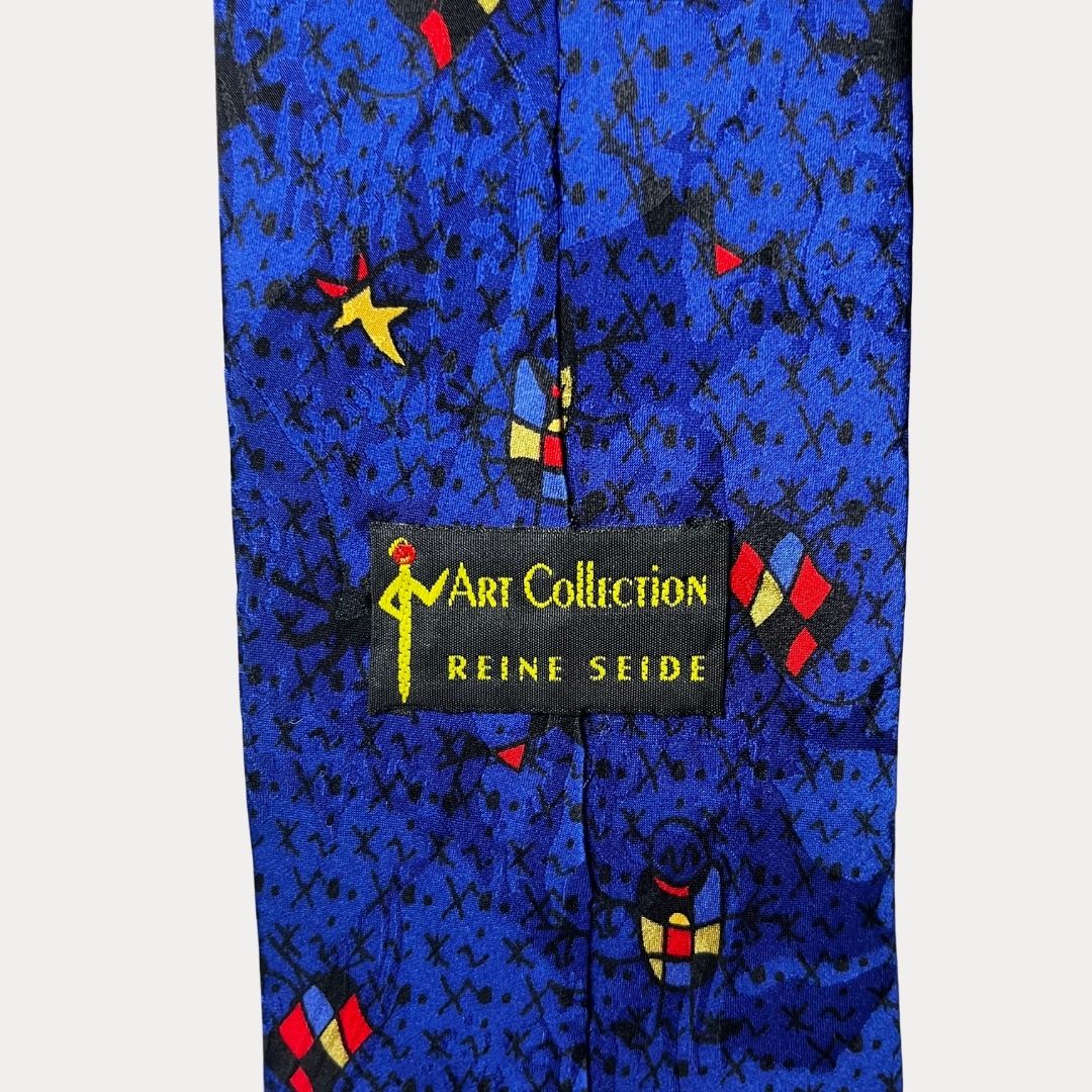 Art Collection silk necktie 10 cm