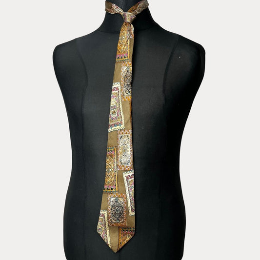 Michele France silk necktie