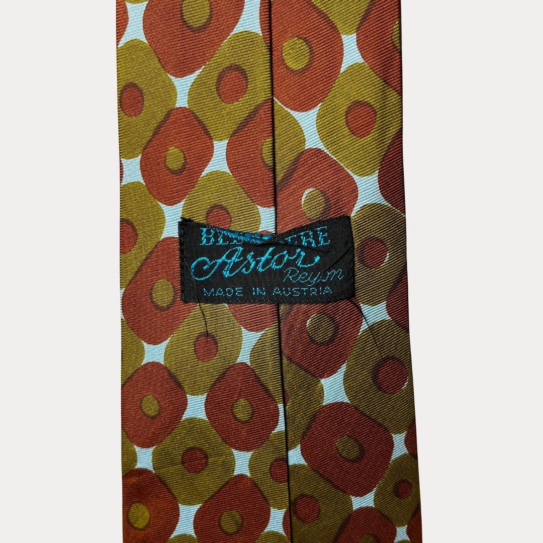 Astor Circle Pattern necktie