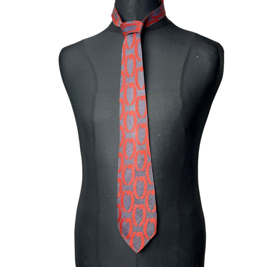 Tersilk Circular Abstract Tie 9.5cm