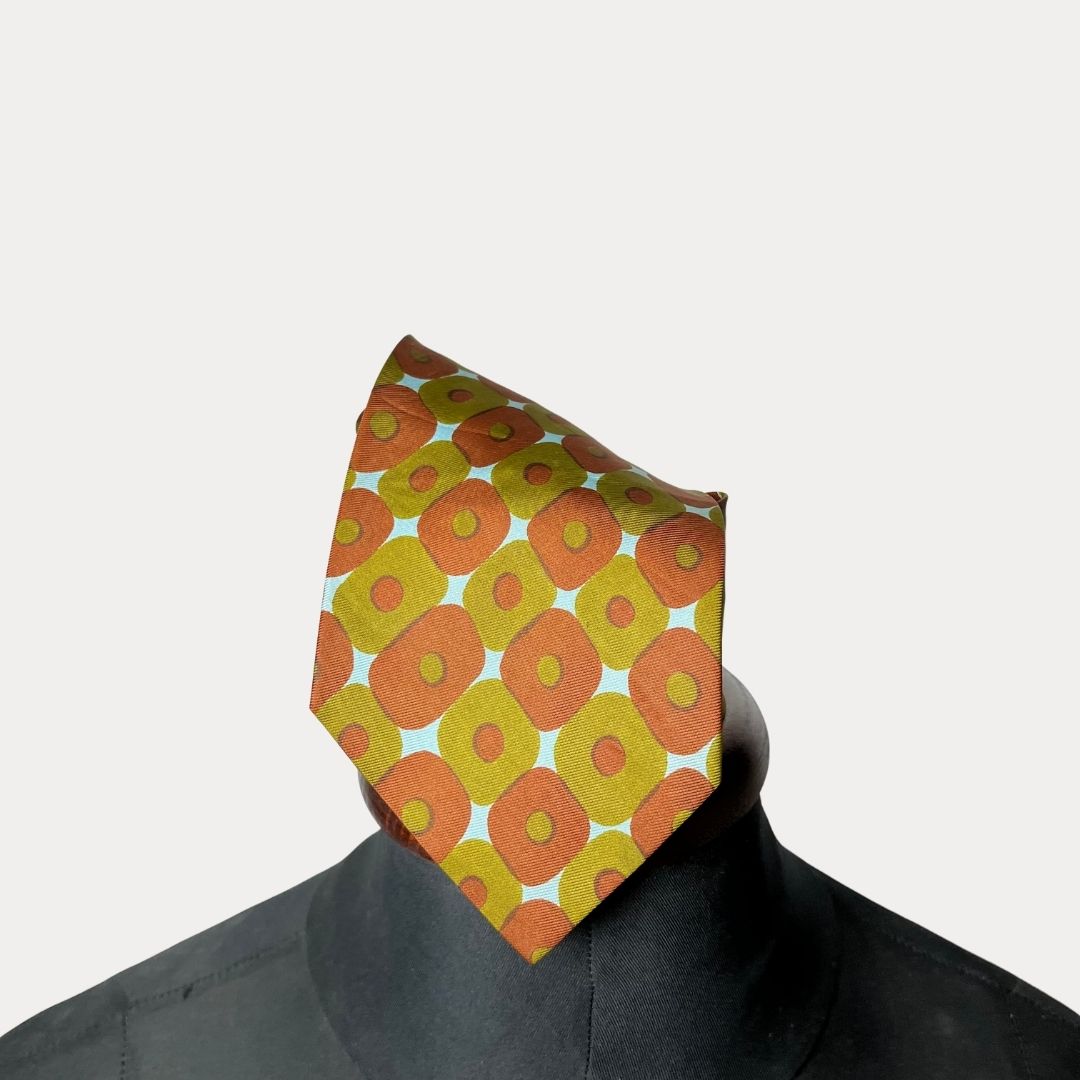 Astor Circle Pattern necktie