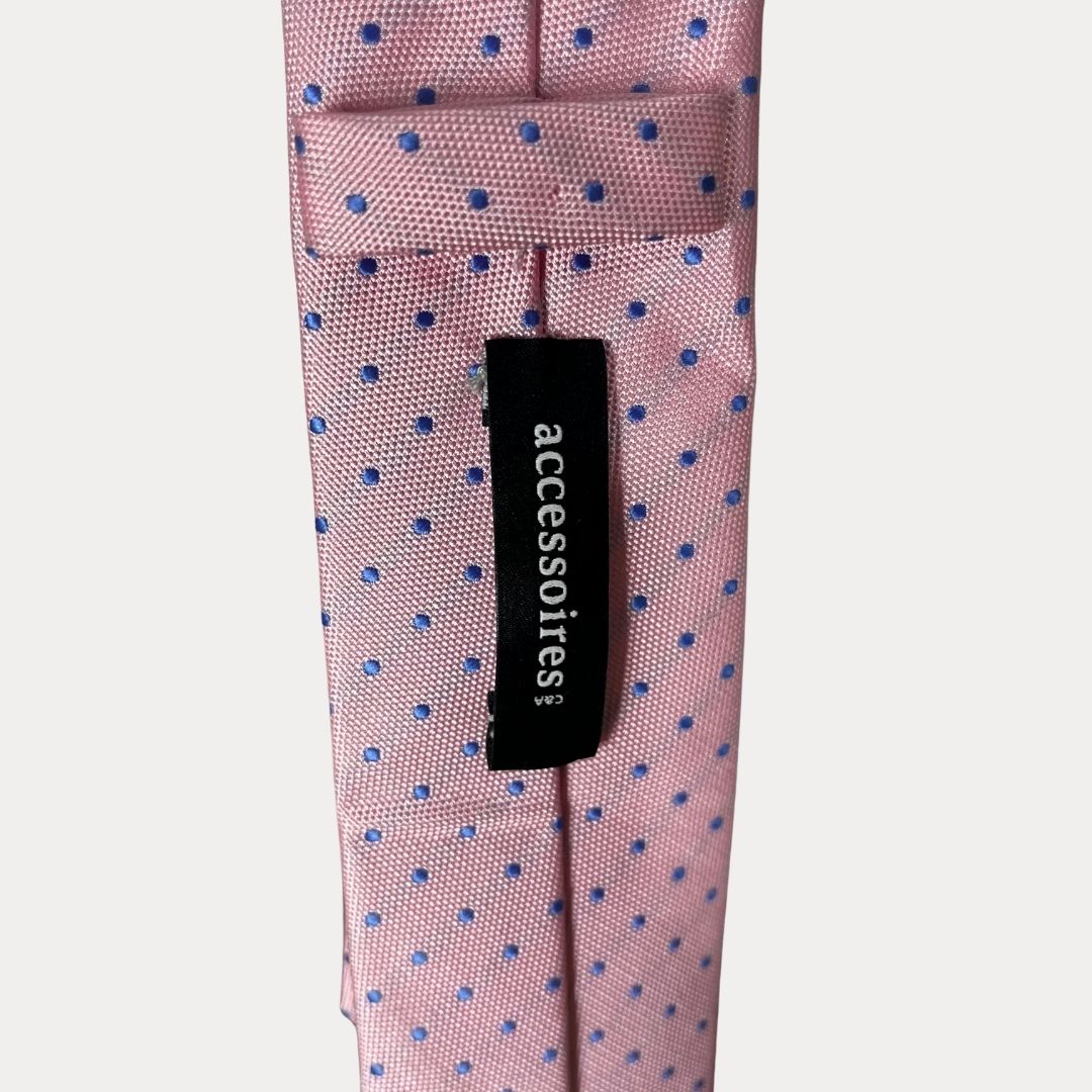 C&A polka dots necktie 6 cm