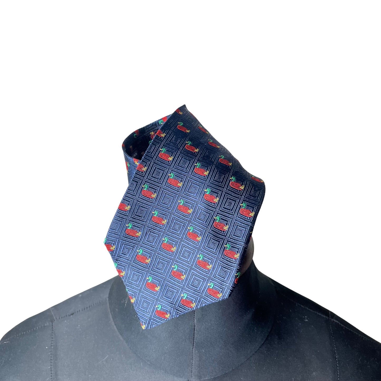 Duck pattern 10 cm necktie