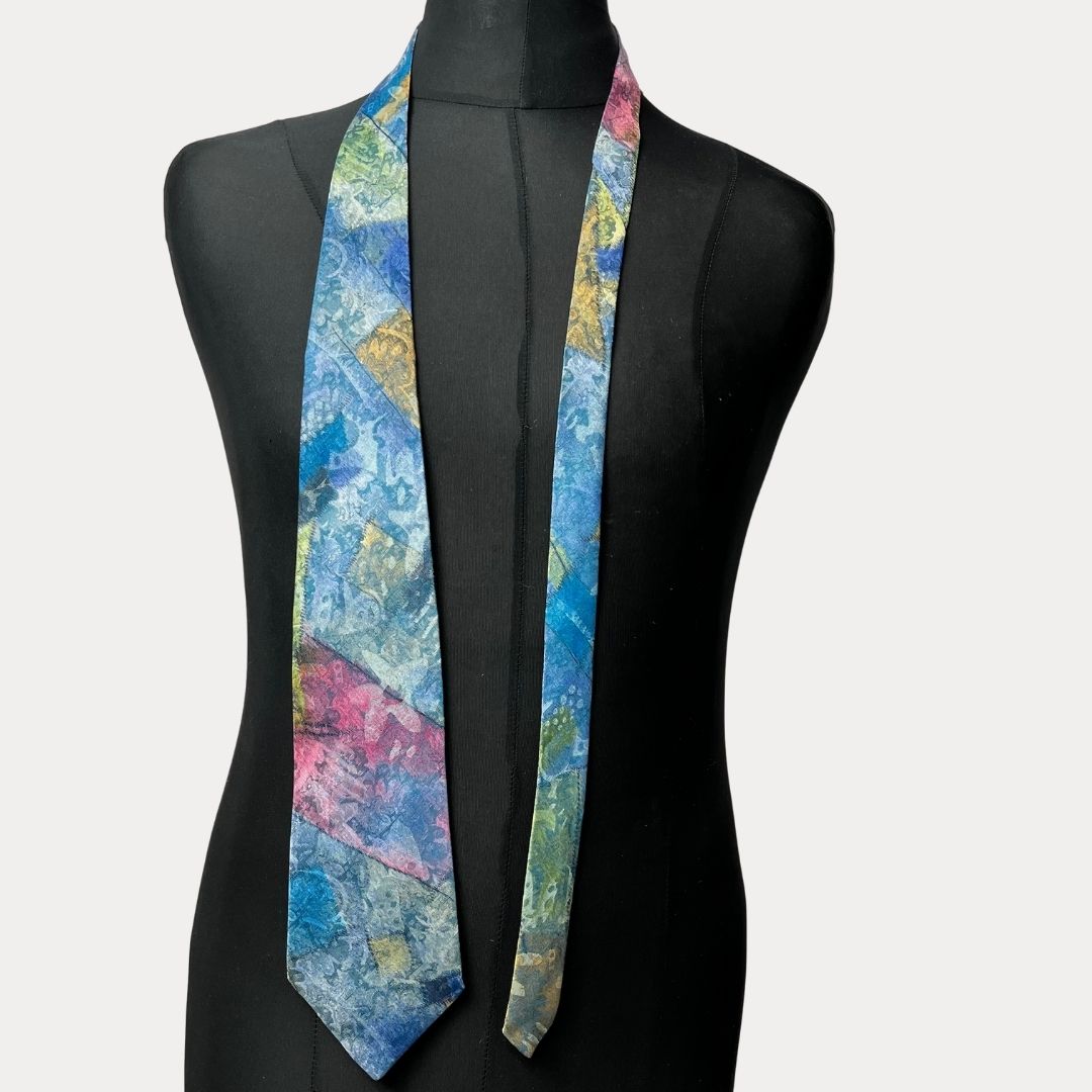 Artsy necktie 10 cm