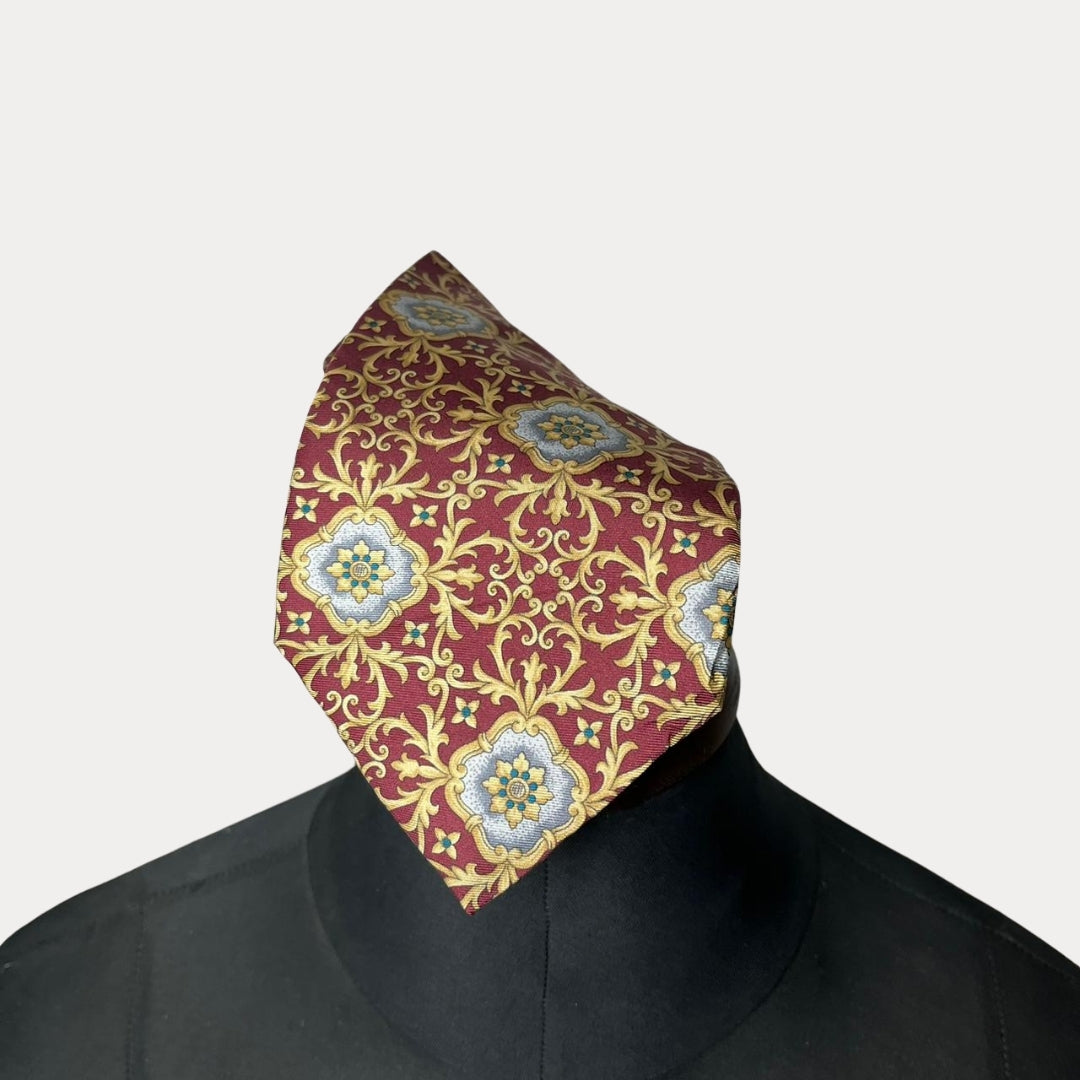 Master Coat silk necktie 10.5 cm