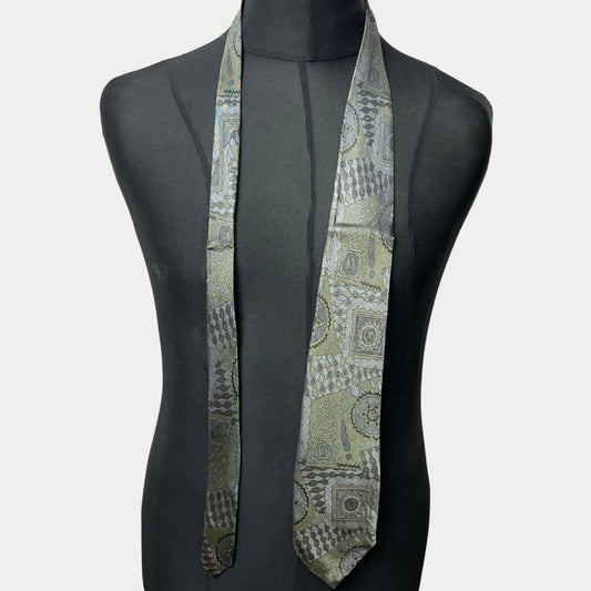 Geo shapes necktie