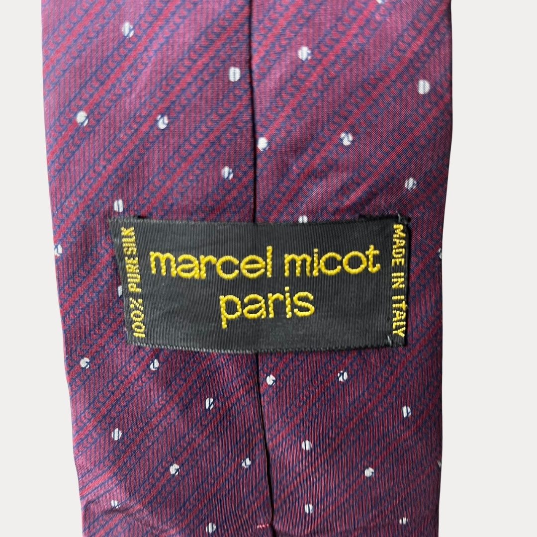 Marcel Micot Paris necktie 9.5 cm