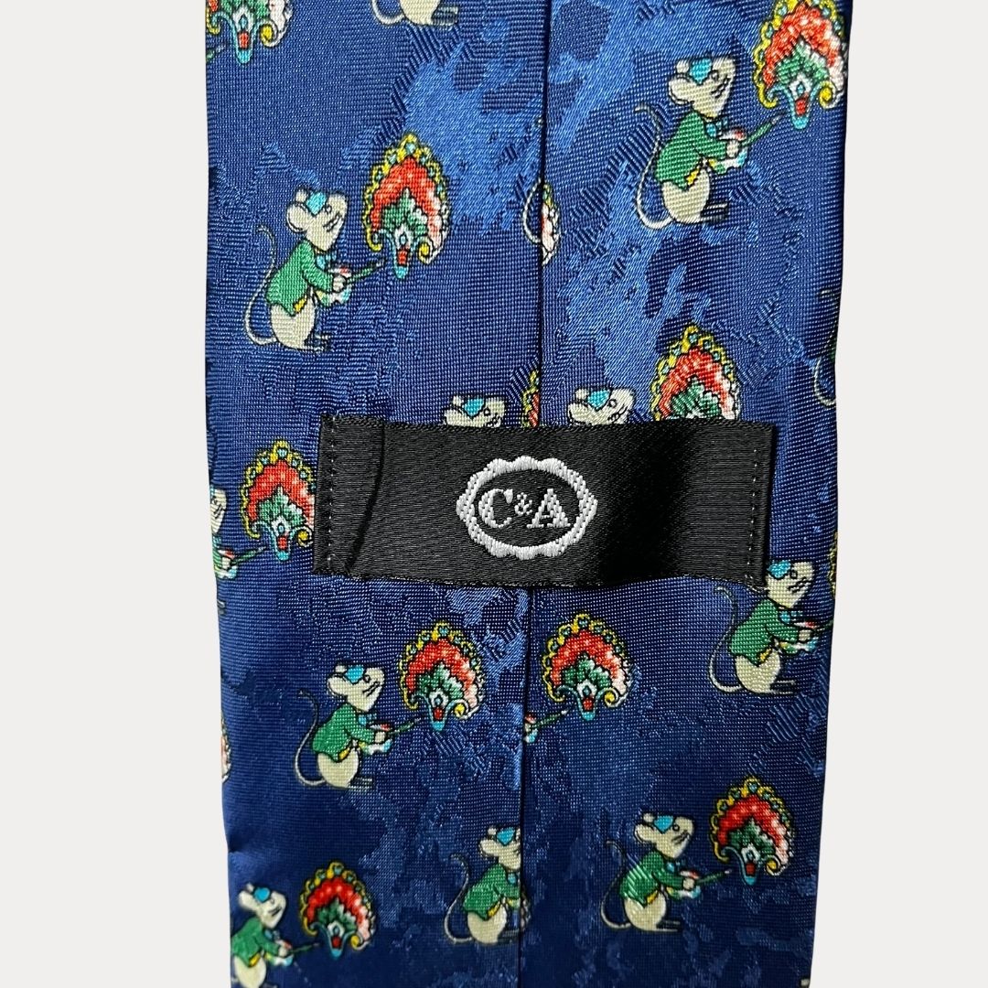 C&A mouse pattern necktie