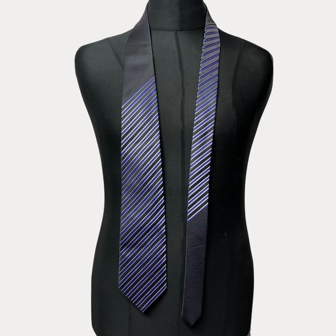 Stripped necktie