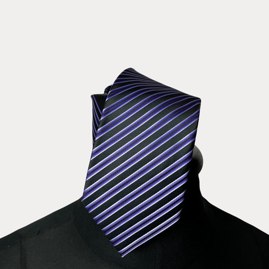 Stripped necktie