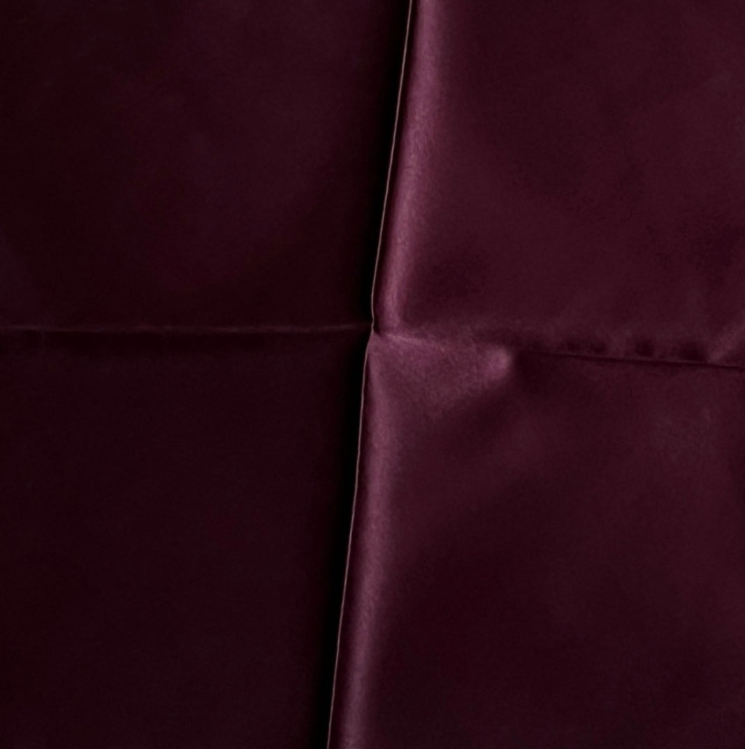 Burgundy pocket square