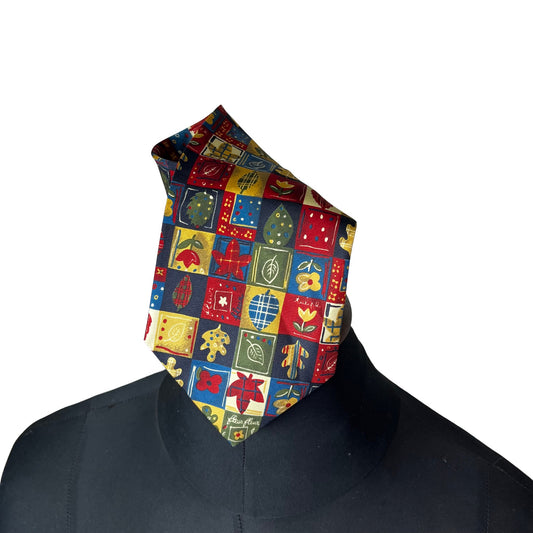 Patterned necktie