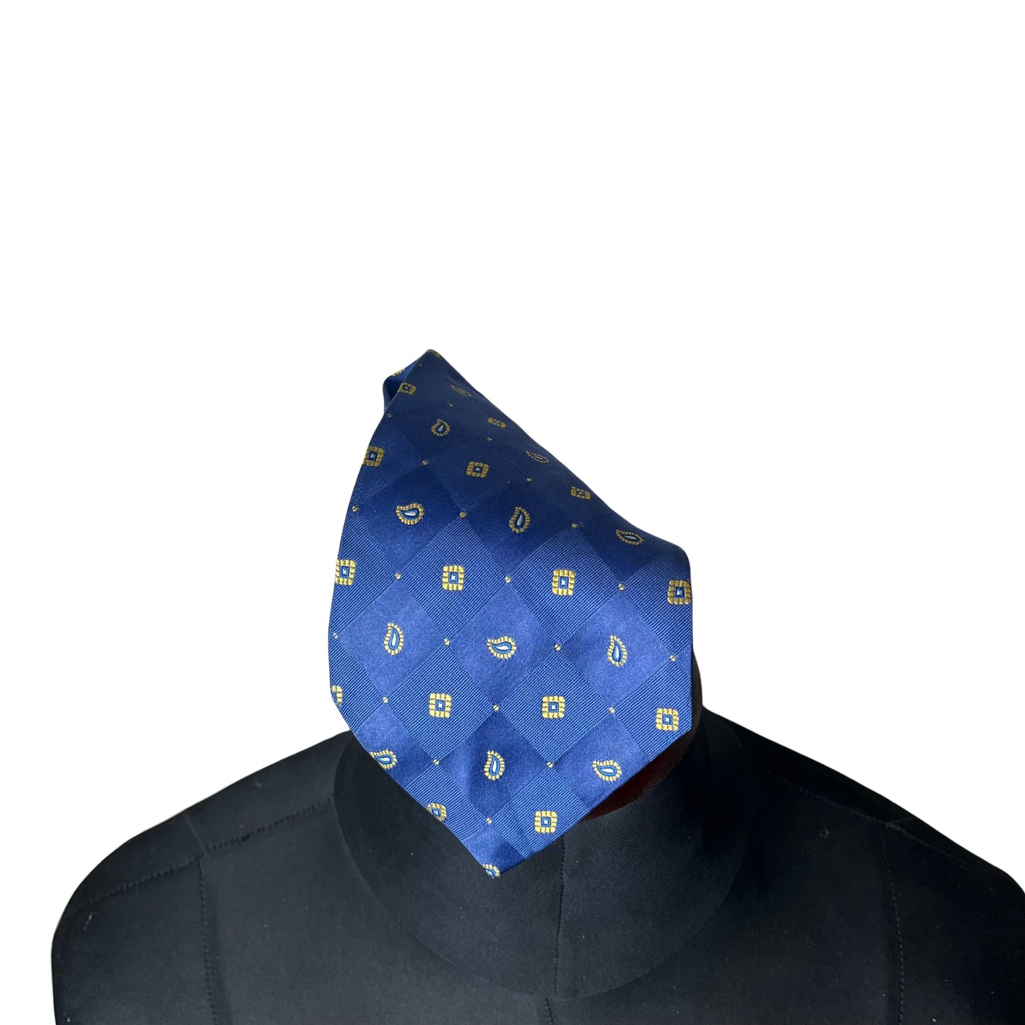 Blue Dotted necktie