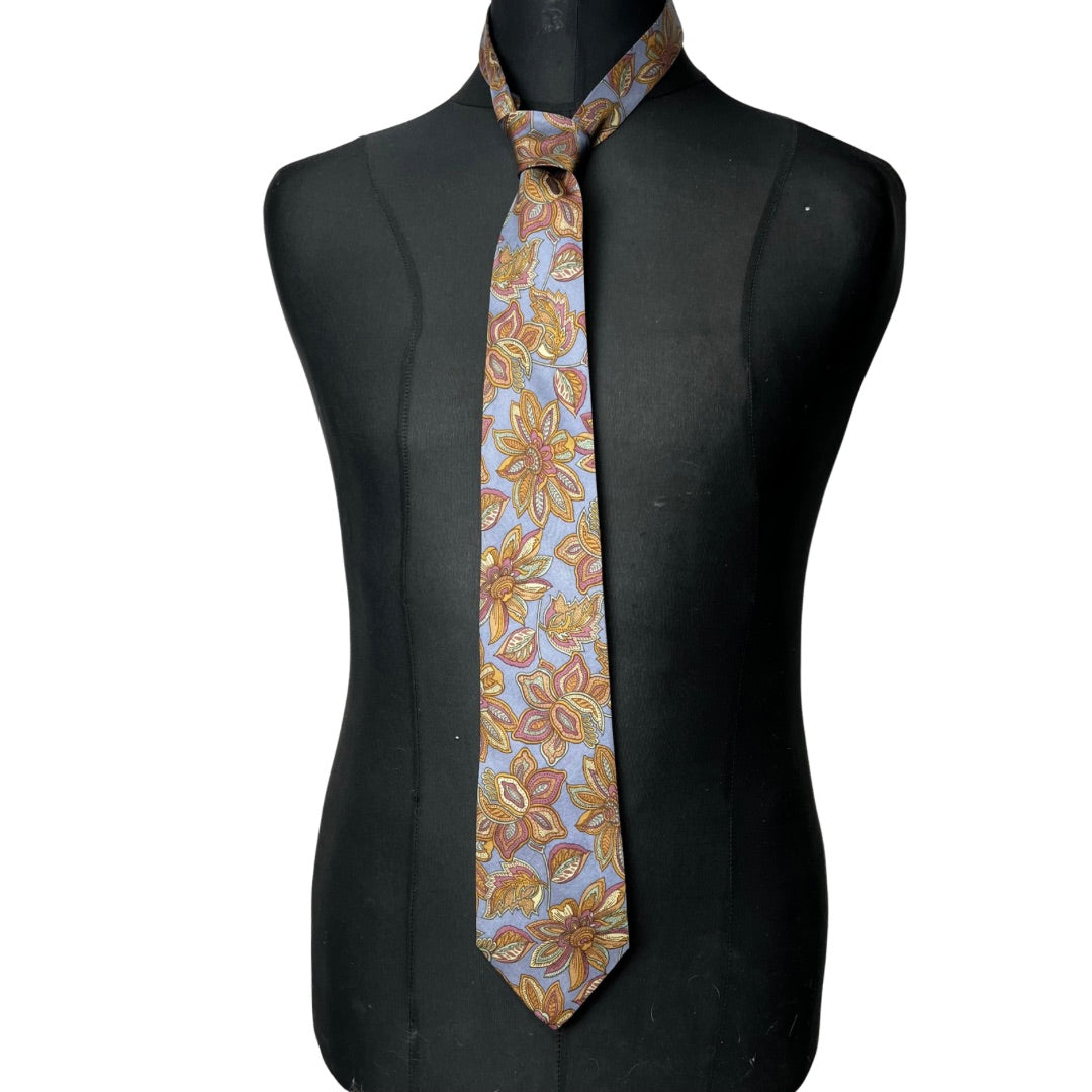 Valentino Puccini floral necktie 9 cm