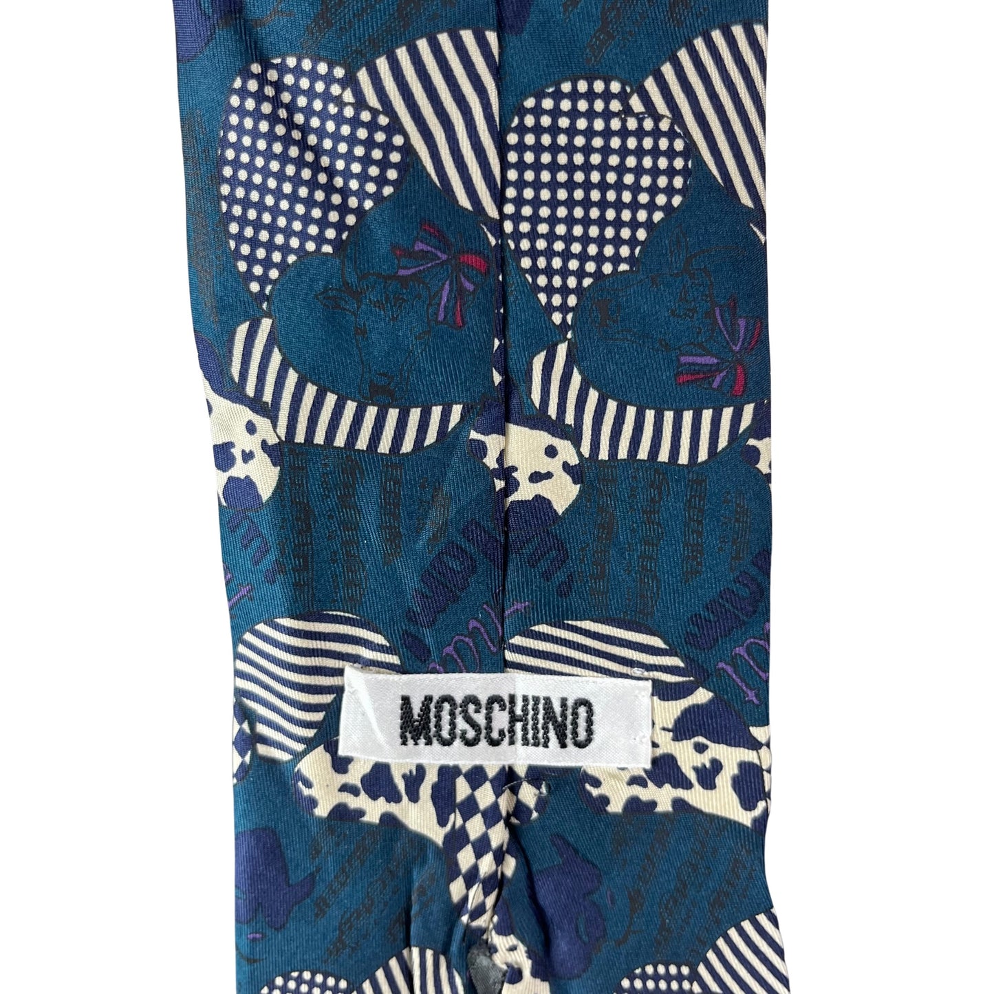 Moschino necktie 10.5 cm