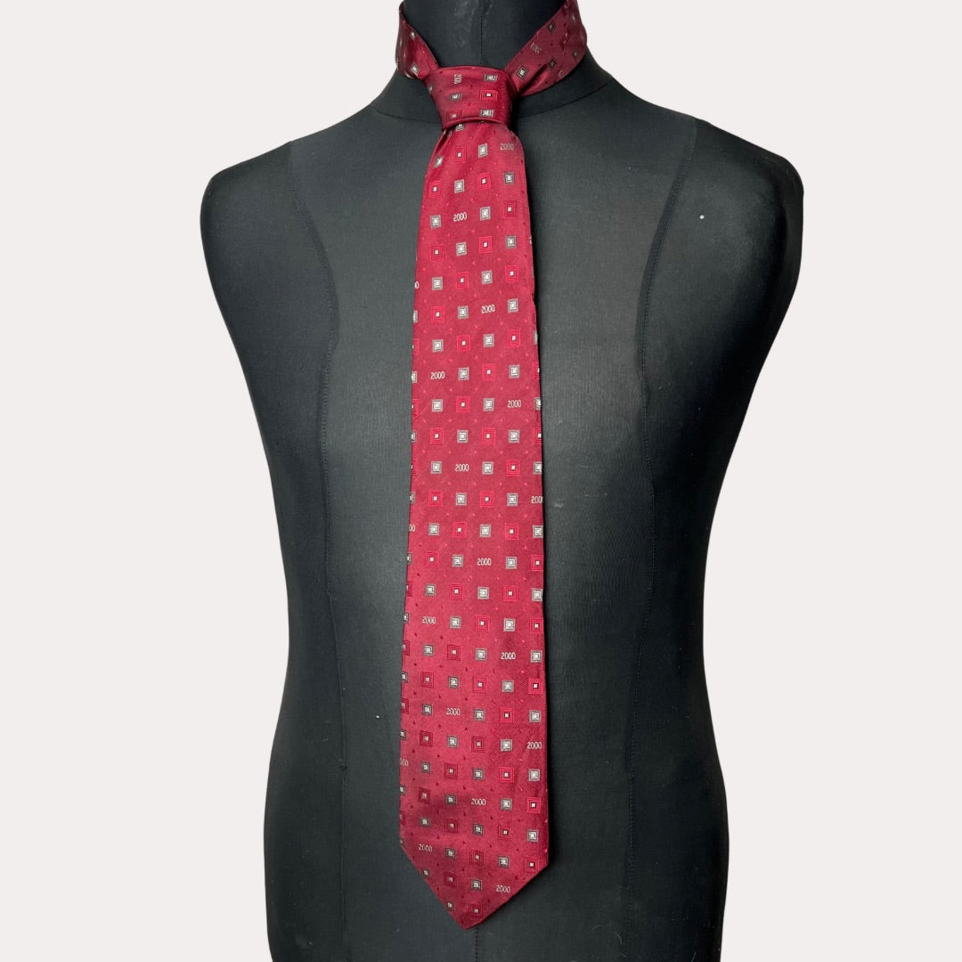 Del Sarto Red Tie 10cm