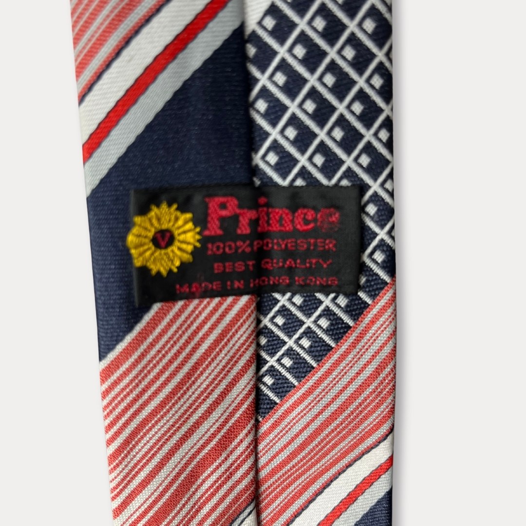 Prince striped necktie