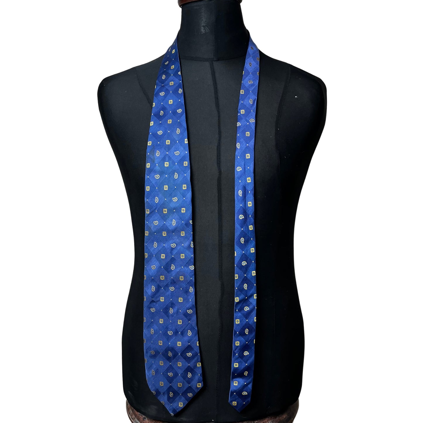 Blue Dotted necktie