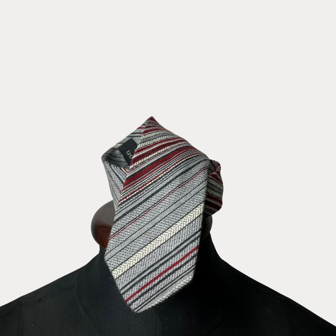 Ariston striped necktie