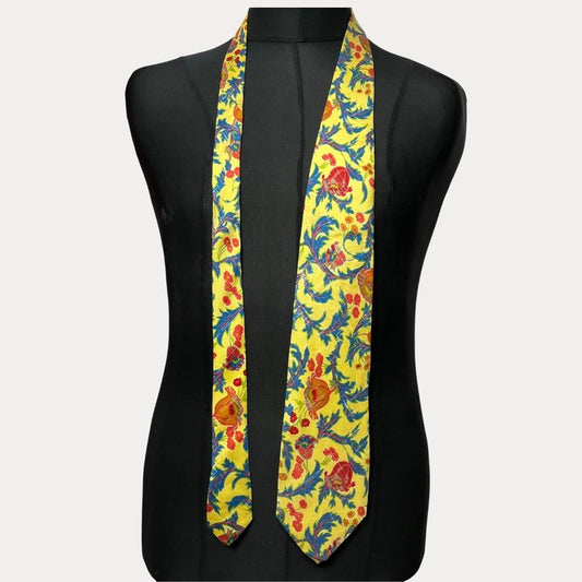 Swiss silk necktie