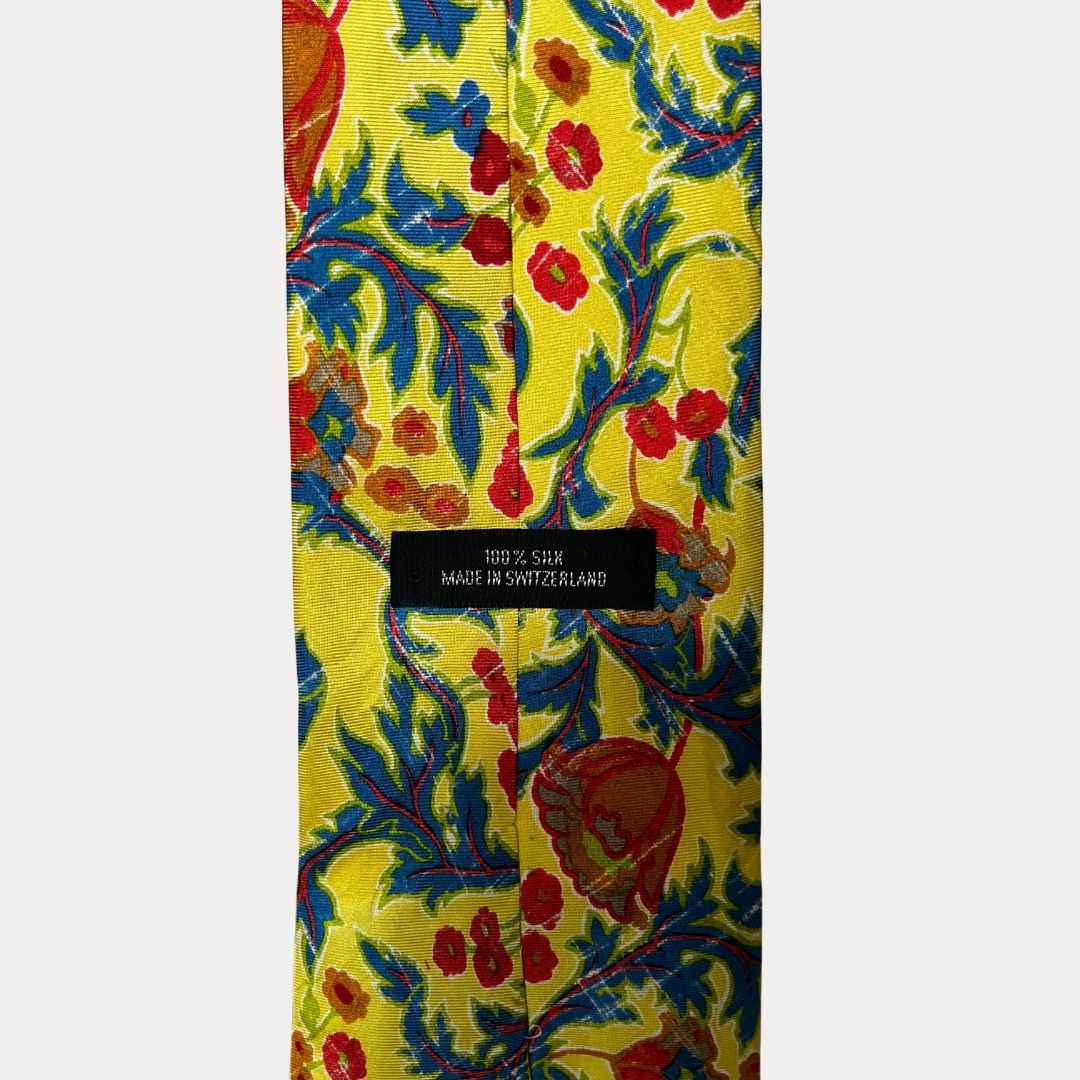 Swiss silk necktie