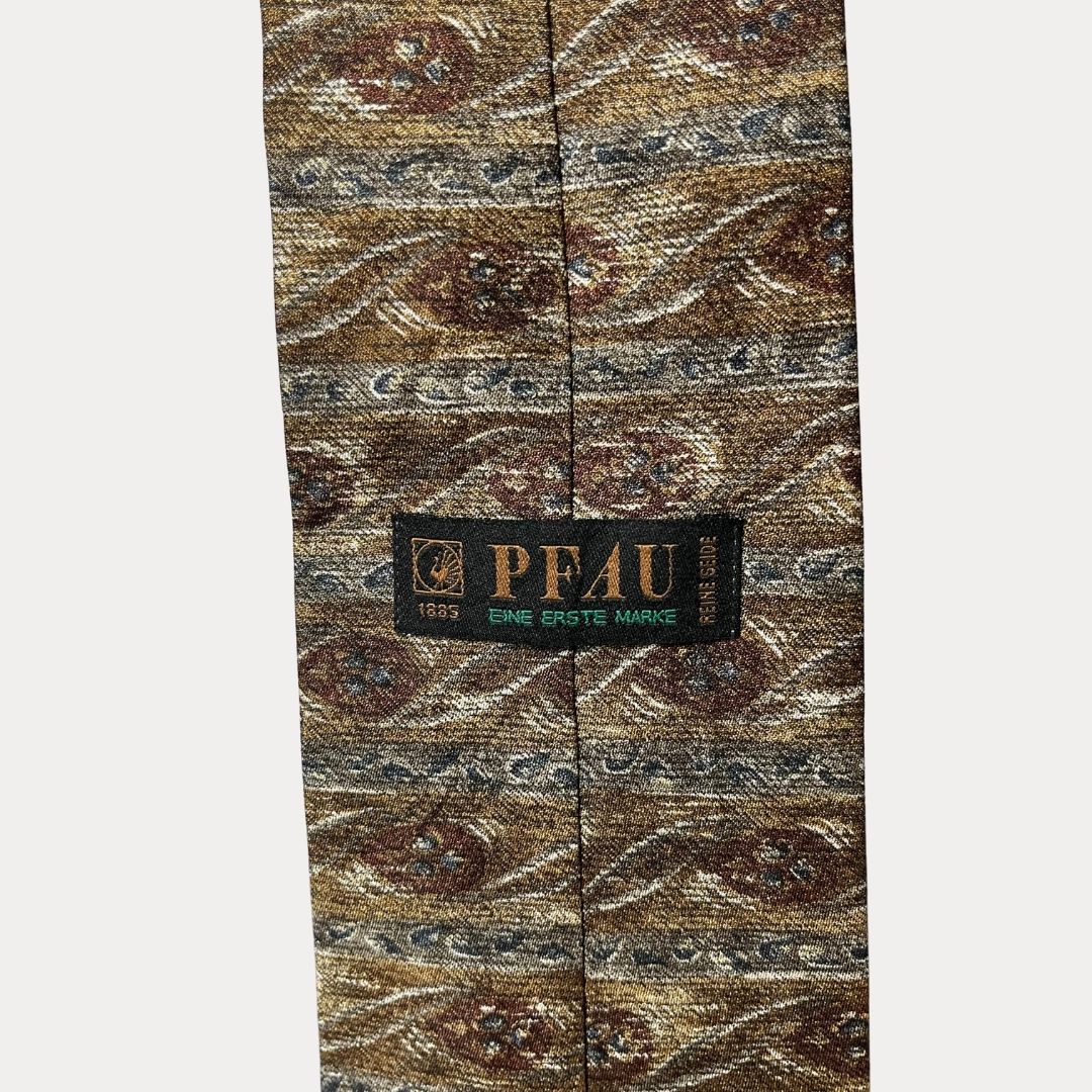 Pfau Silk Necktie