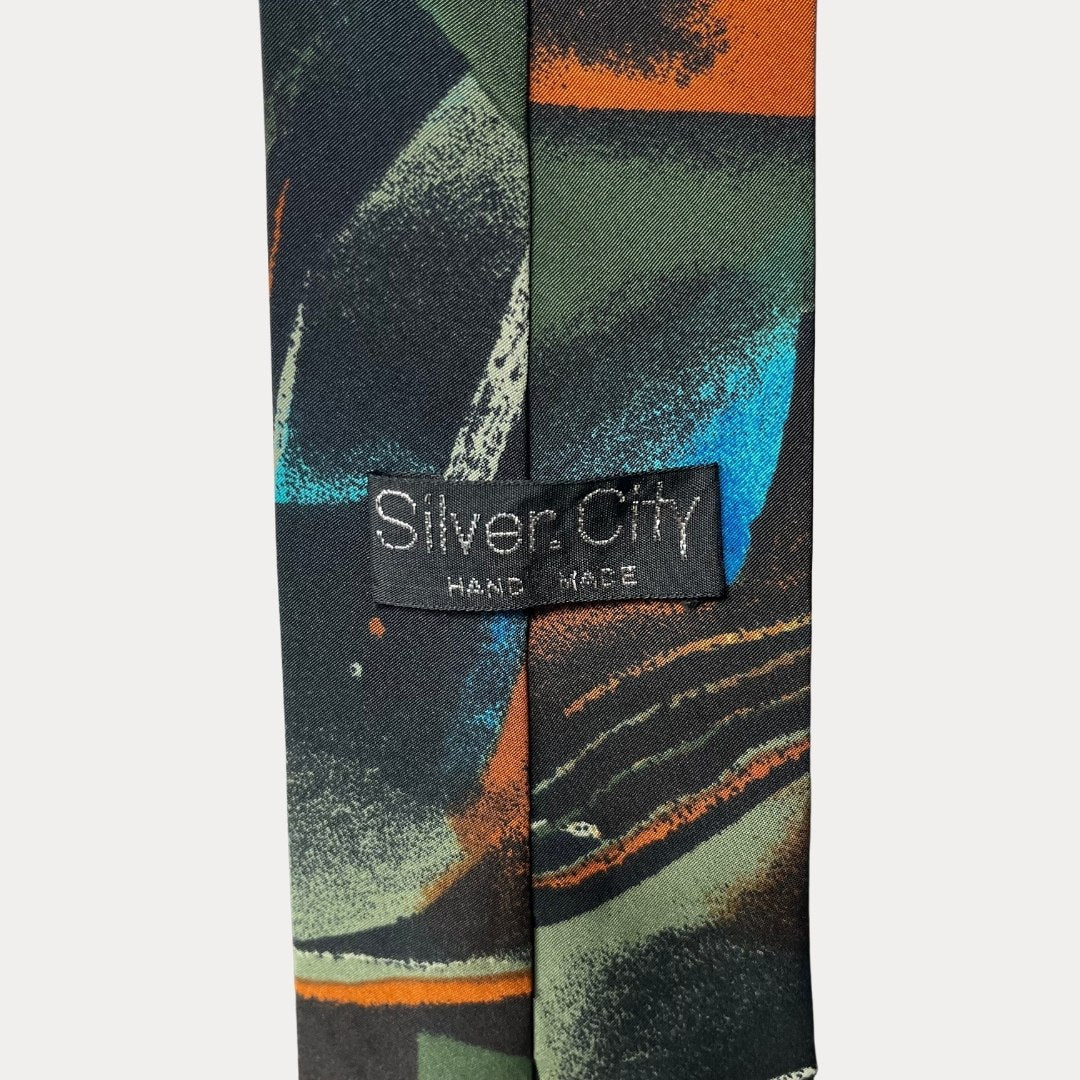 Silver City necktie 9 cm