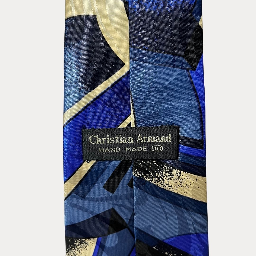 Christian Armand silk necktie